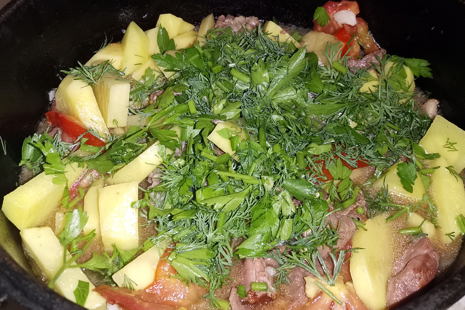 мясо по рецепту