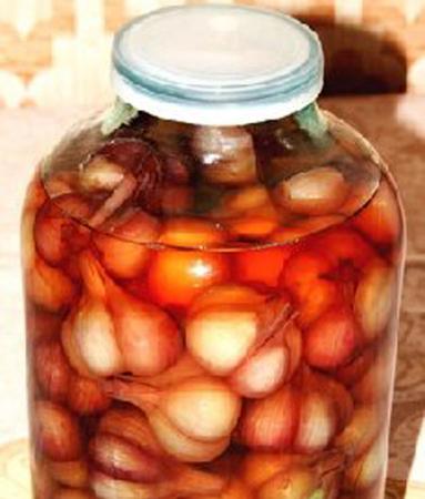 Чеснок квашеный