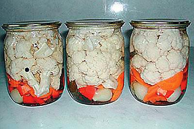 Капуста цветная консервированная