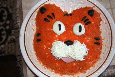 Салат "Тигренок"