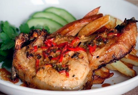 Свиные отбивные в сумасшедшем маринаде