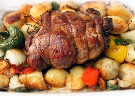 Говядина с репой и морковью