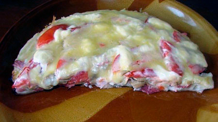 Пицца, приготовленная в сковороде "Десятиминутка"