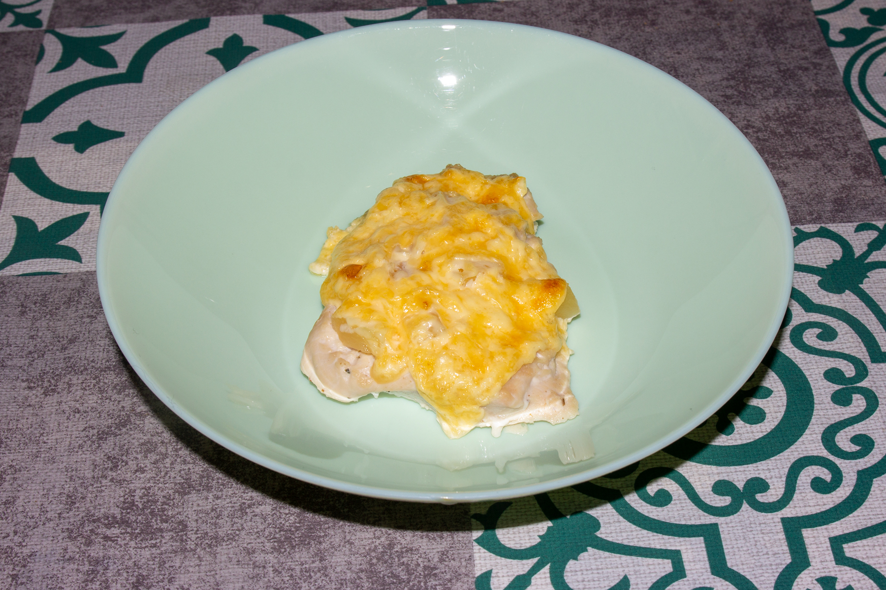 Фото к рецепту Грудки куриные с ананасом Грудки куриные с ананасом