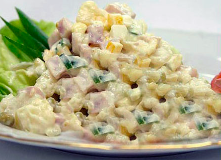 Фото к рецепту Салат "Оливье" (2) Салат "Оливье" (2)