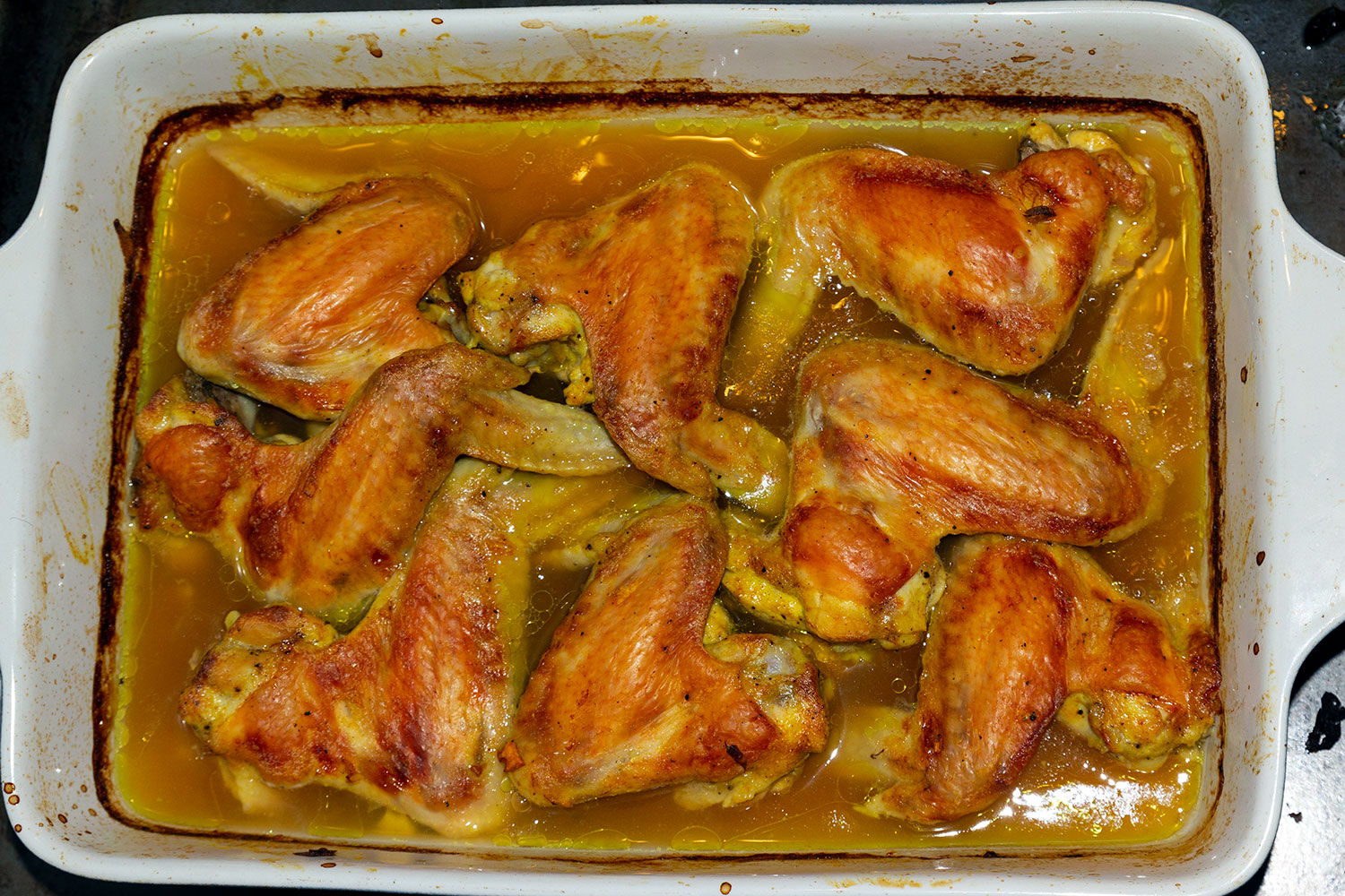 Запеченые крылышки