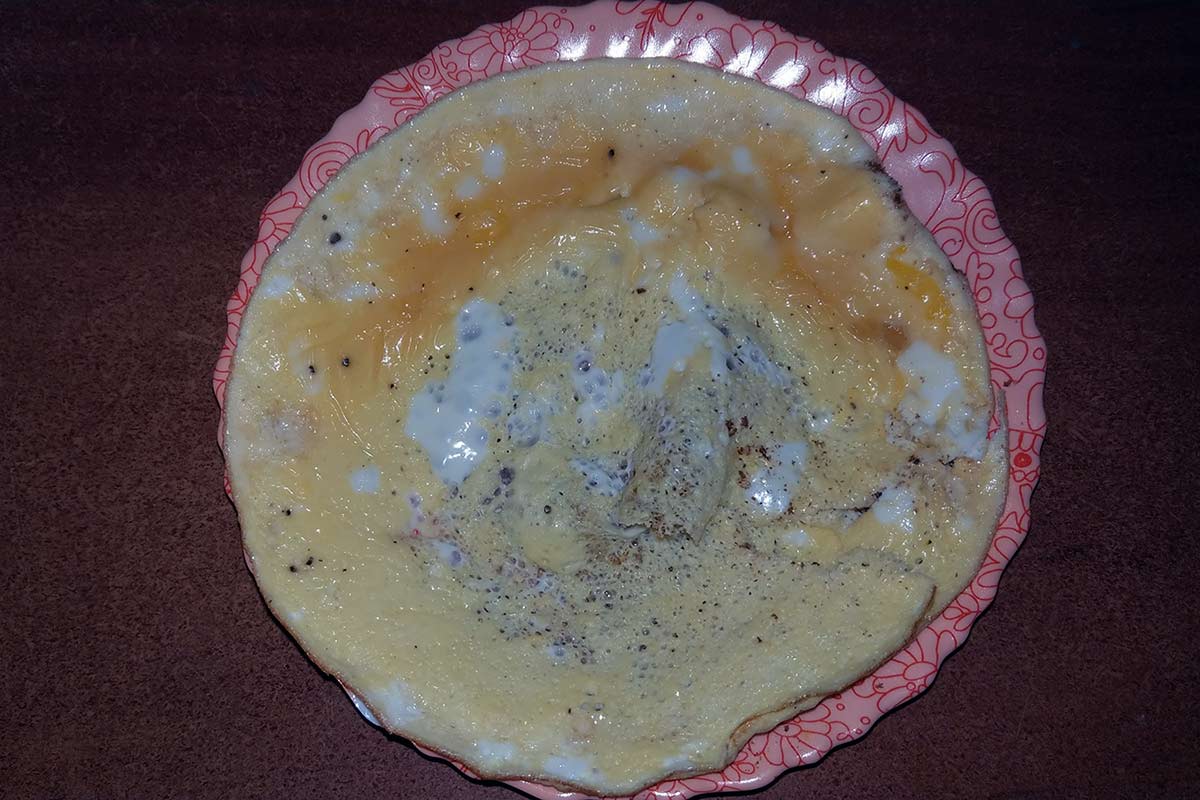 Яичница "болтунья" 