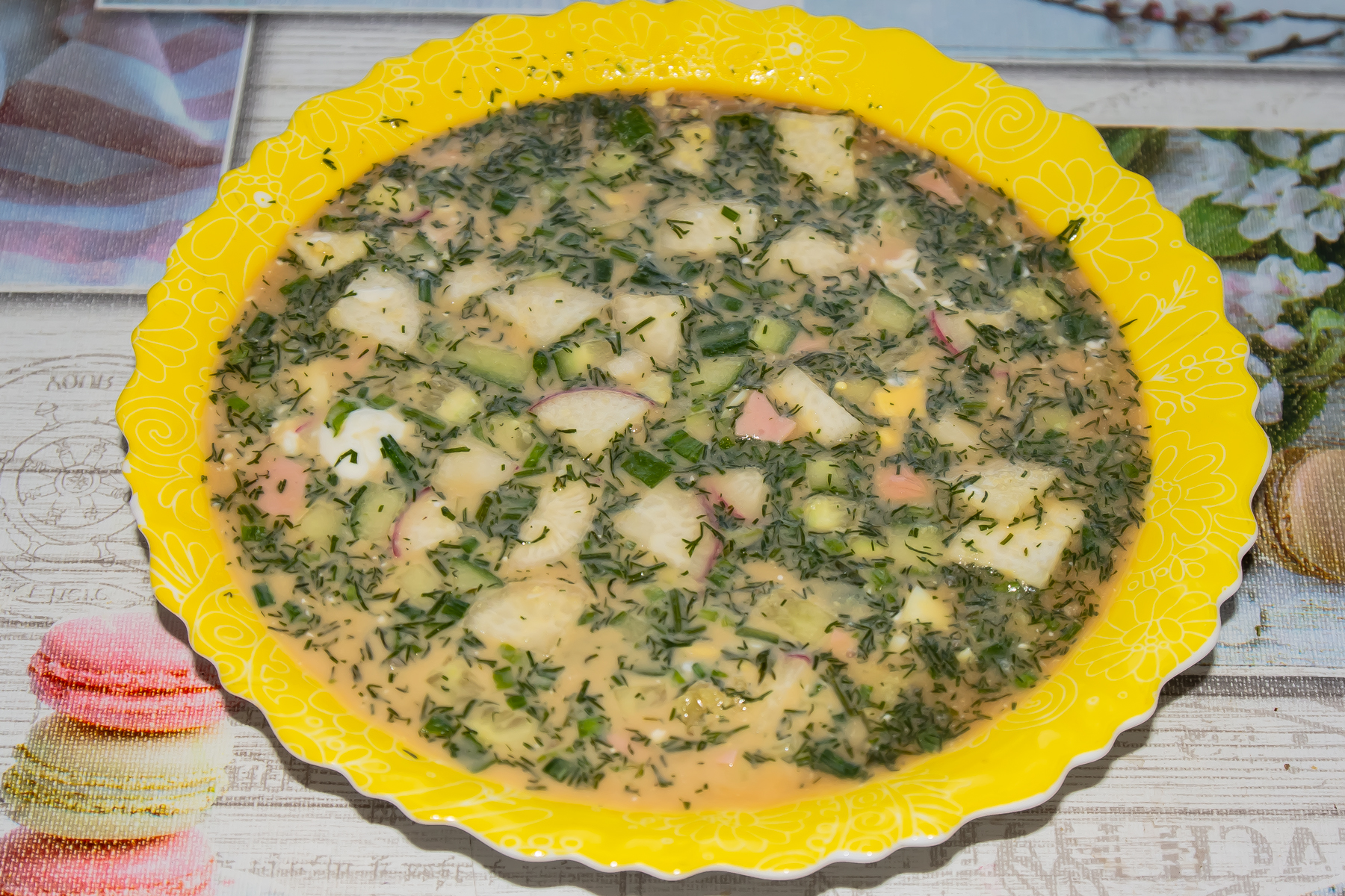 Окрошка "вкусненькая"