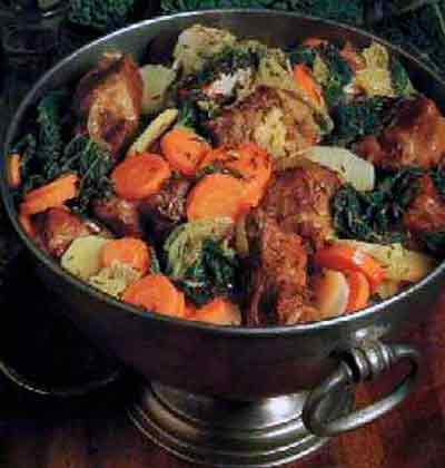 Айнтопф из баранины и овощей