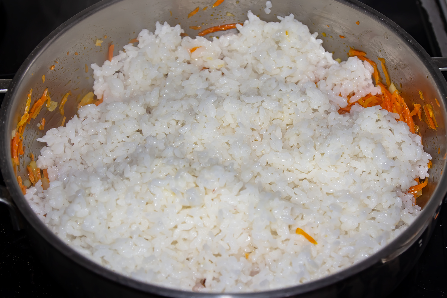 рис смешанный с овощами по рецепту Рис по-монастырски