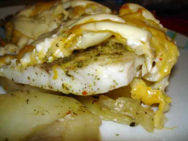 Рыба, приготовленная в свч