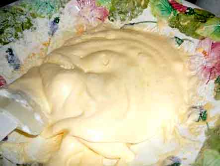 Фото к рецепту Тесто бисквитное Тесто бисквитное