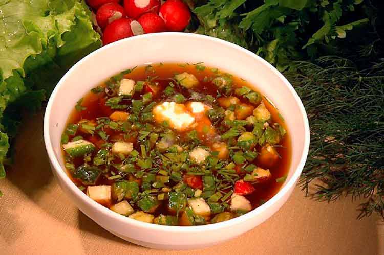 Окрошка "мясная" (2)