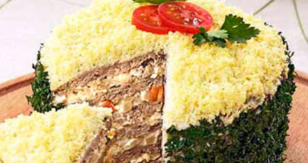 Фото к рецепту Торт "печеночный" (2) Торт "печеночный" (2)