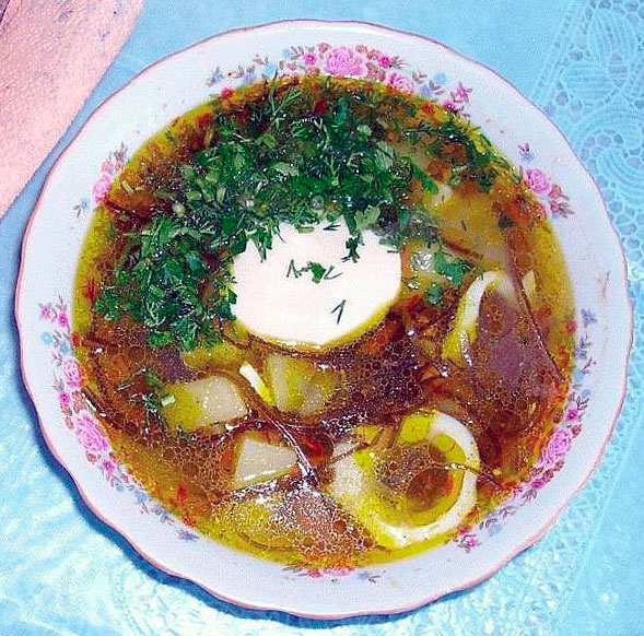 Суп "сахалинский"