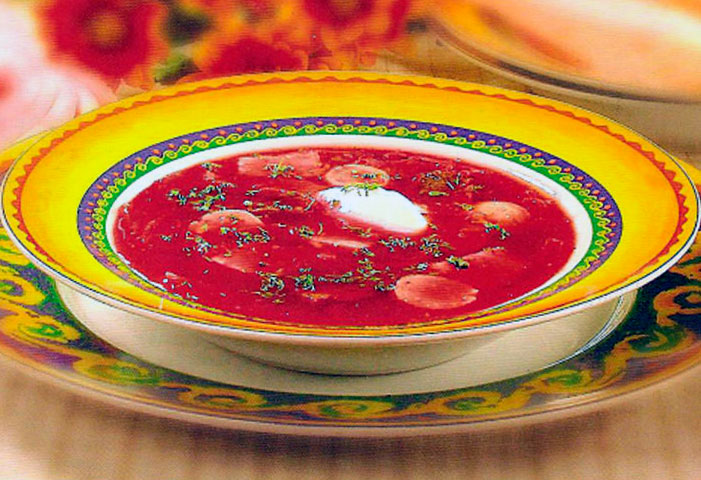 Борщ "по-московски"