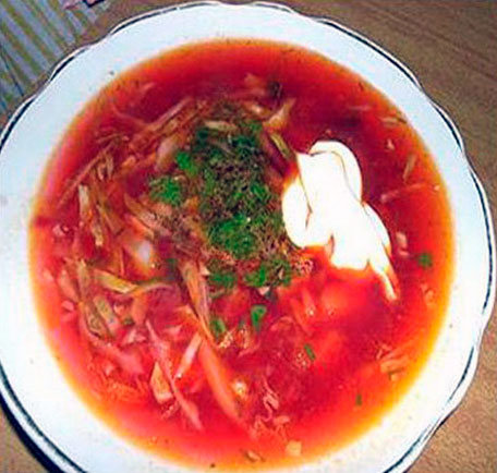 Борщ "по-молдавски"