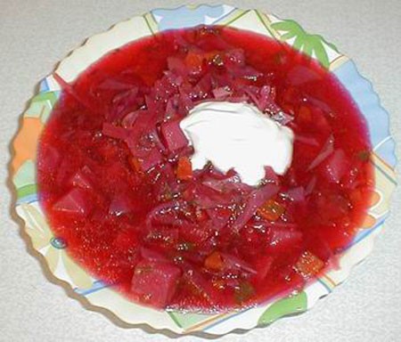 Борщ "по-венгерски"