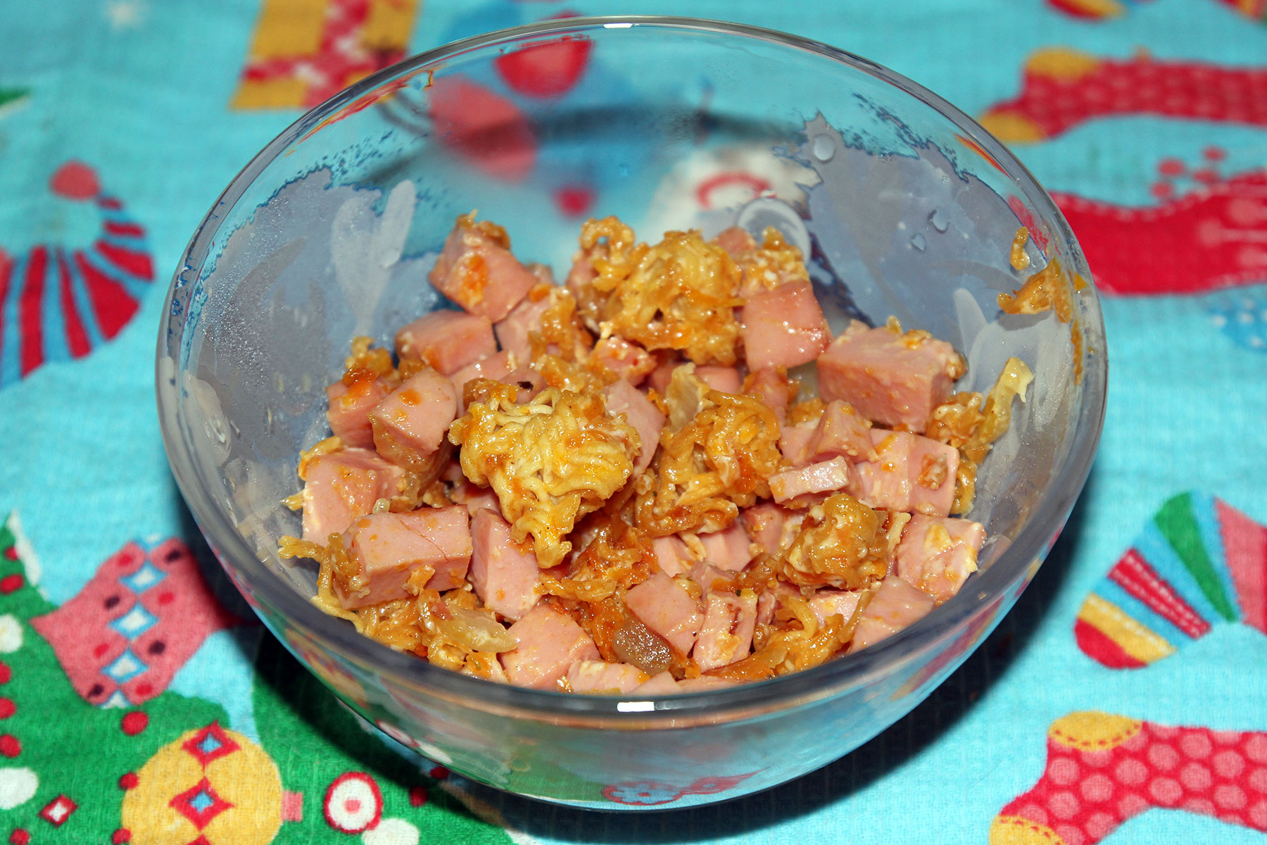 Фото к рецепту Салат "без хлопот" Салат "без хлопот"