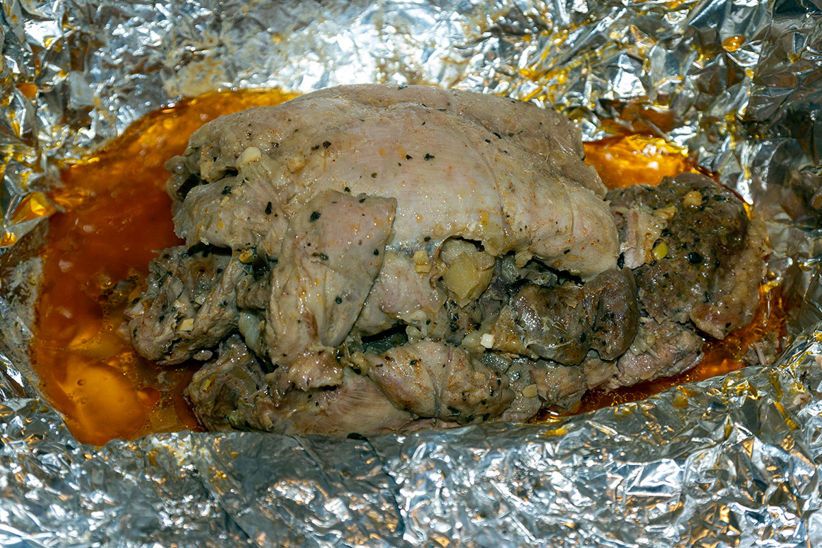 Мясной рулет