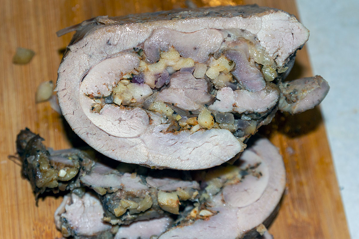 Рулет в разрезе