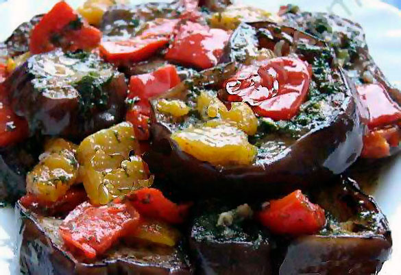 Баклажаны маринованные "украинские"