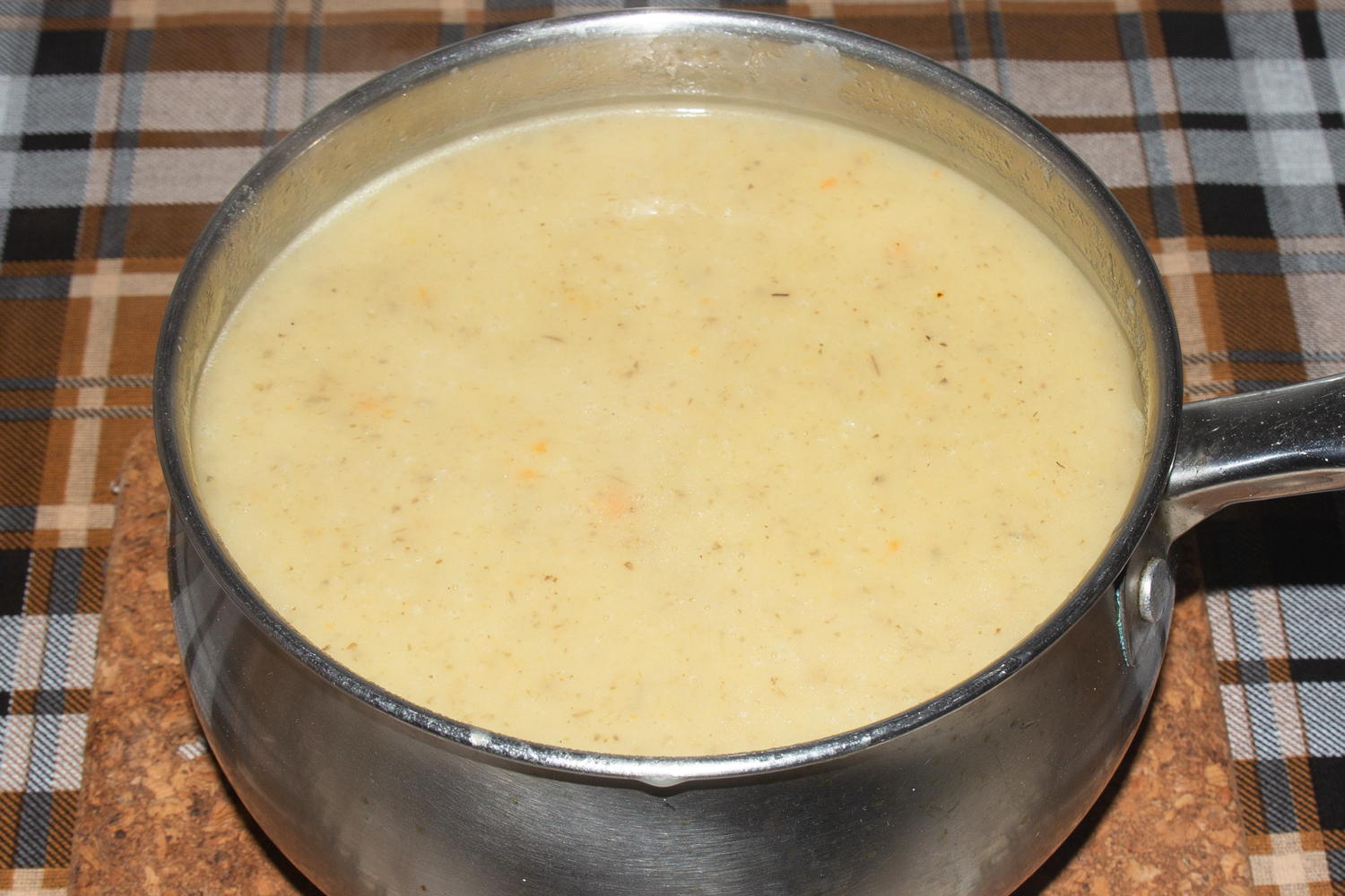 готовый суп по рецепту Крем-суп грибной