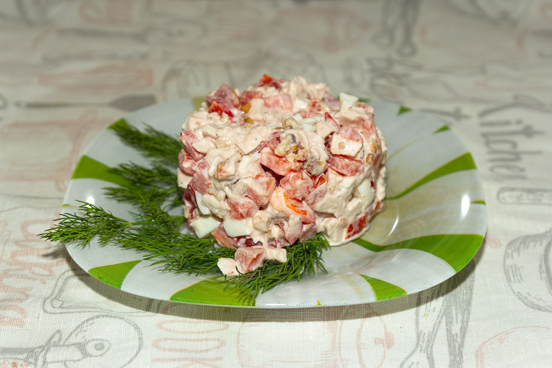 Фото к рецепту Салат "али-баба" Салат "али-баба"