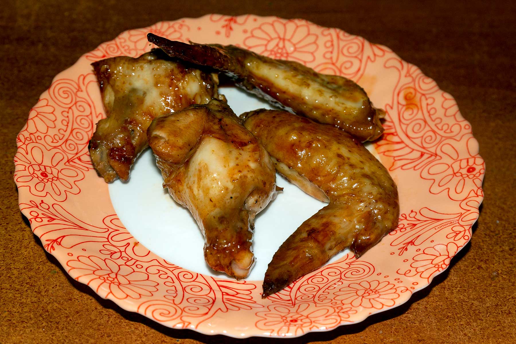 Запеченные куриные крылышки