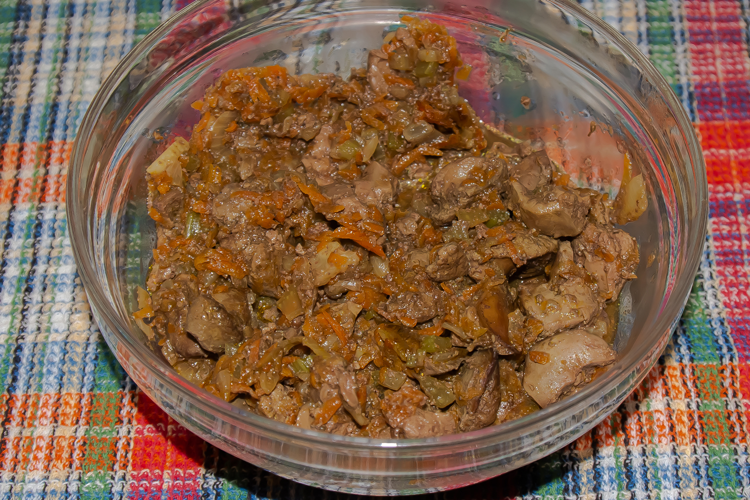 печень с овощами по рецепту Паштет из печенки птицы