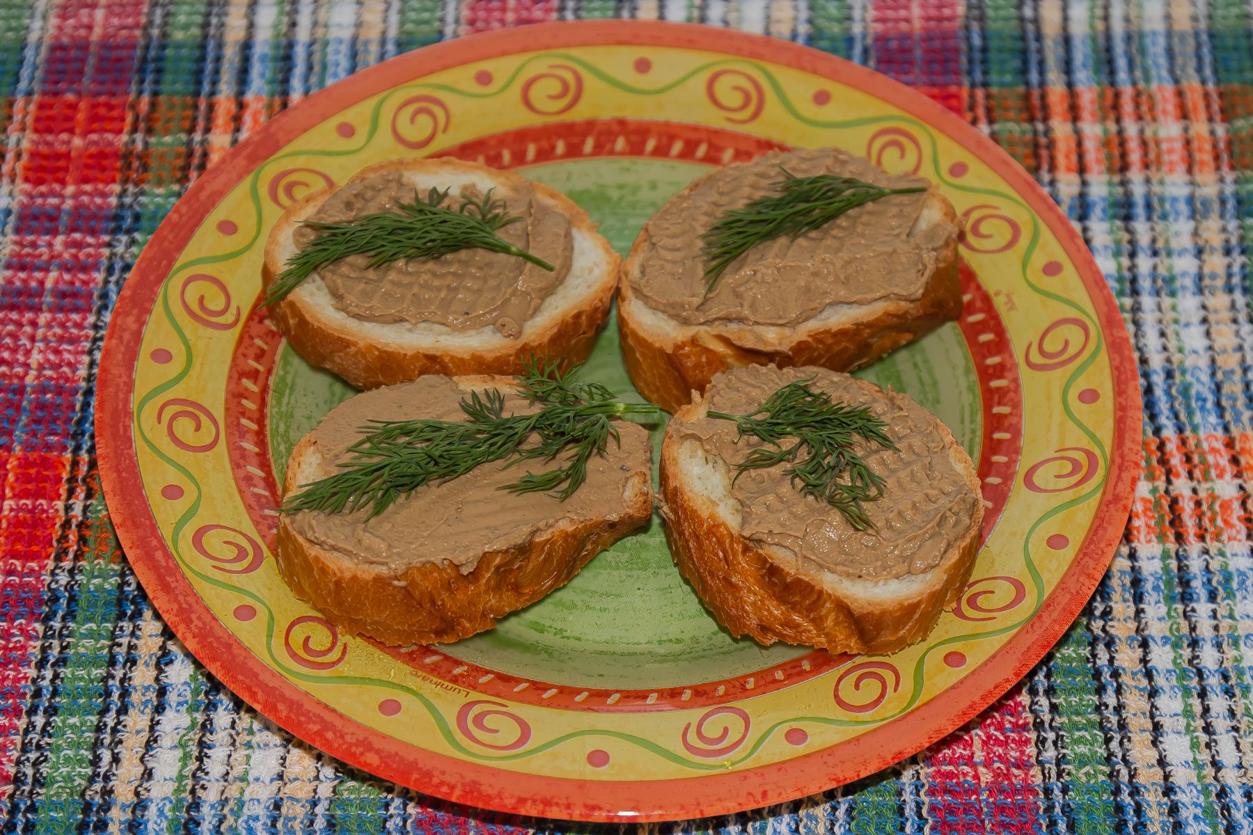 Паштет из печенки птицы