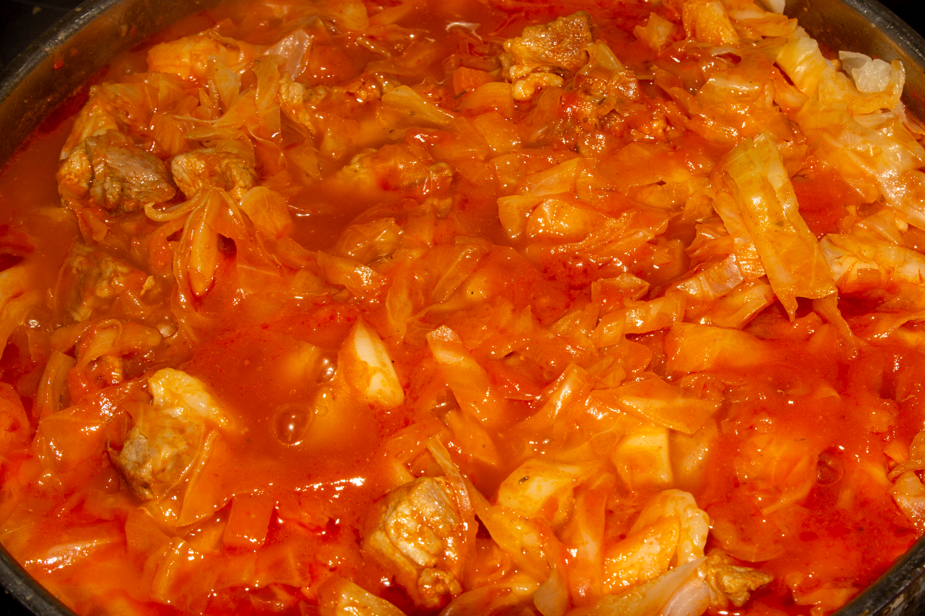 Капуста тушеная