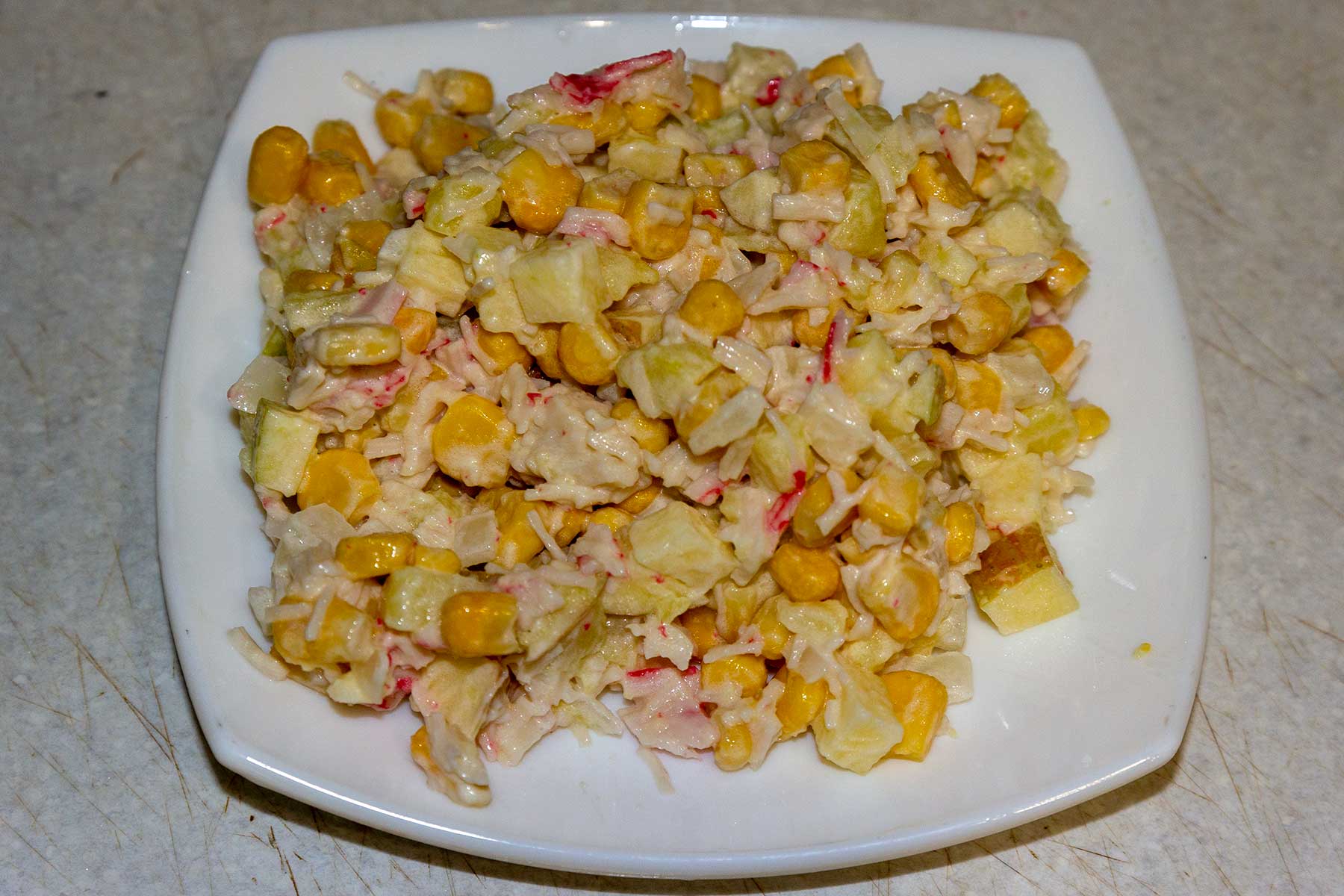 Салат с кукурузой (5)