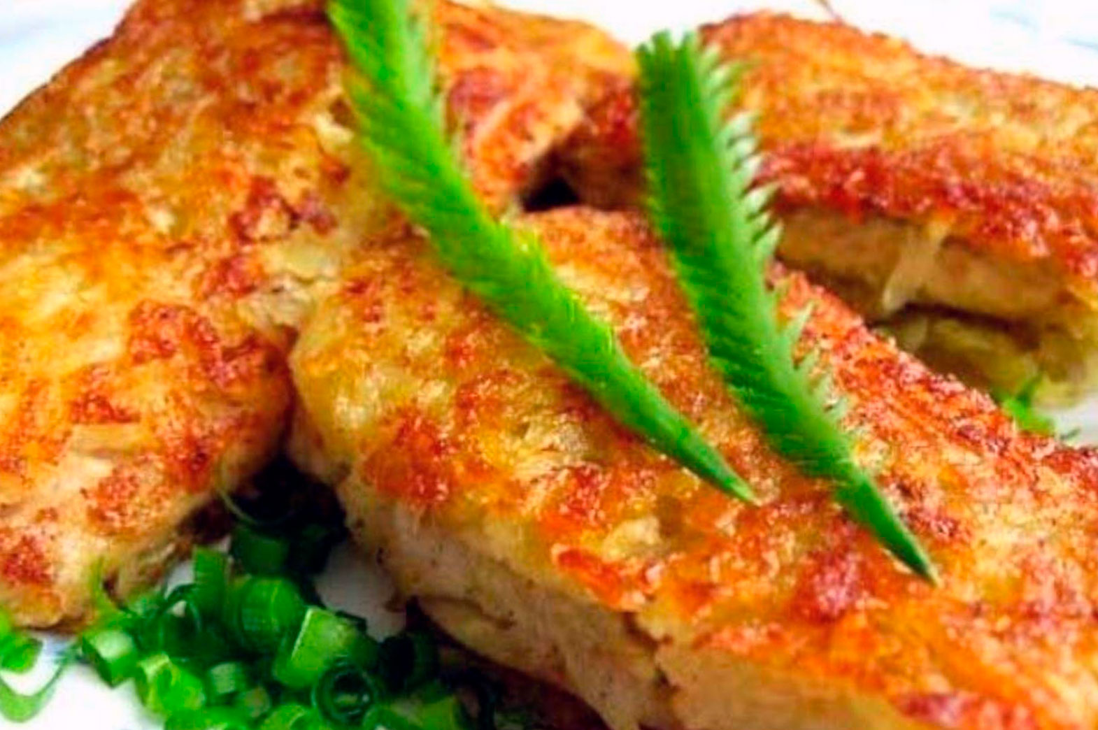 Филе судака в картофельной шубке