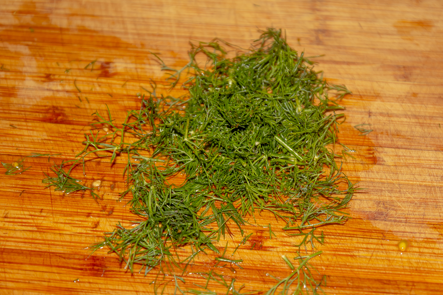 измельченный укроп по рецепту