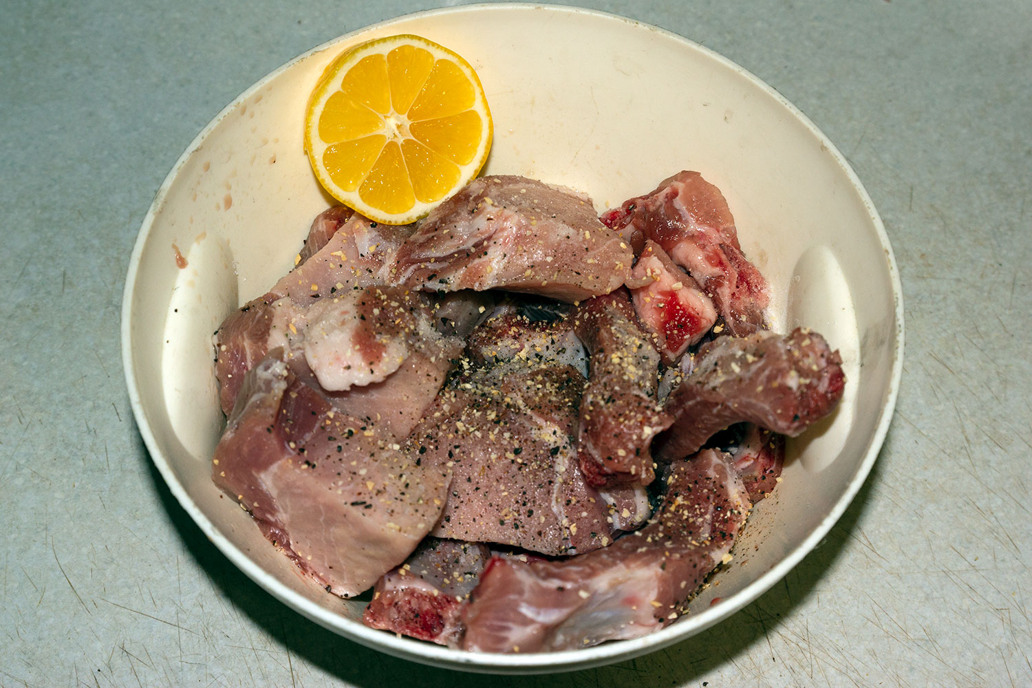 Маринуем свиные рёбра