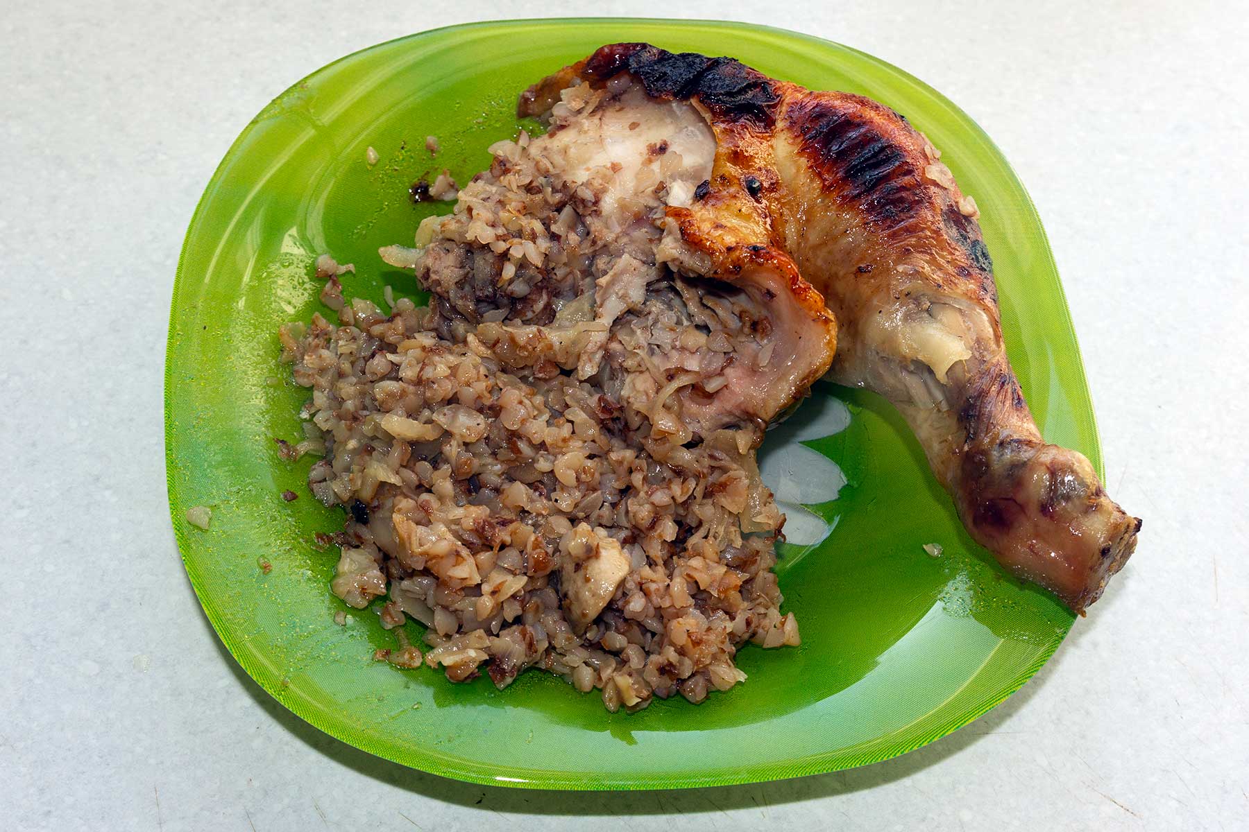 Курица фаршированная