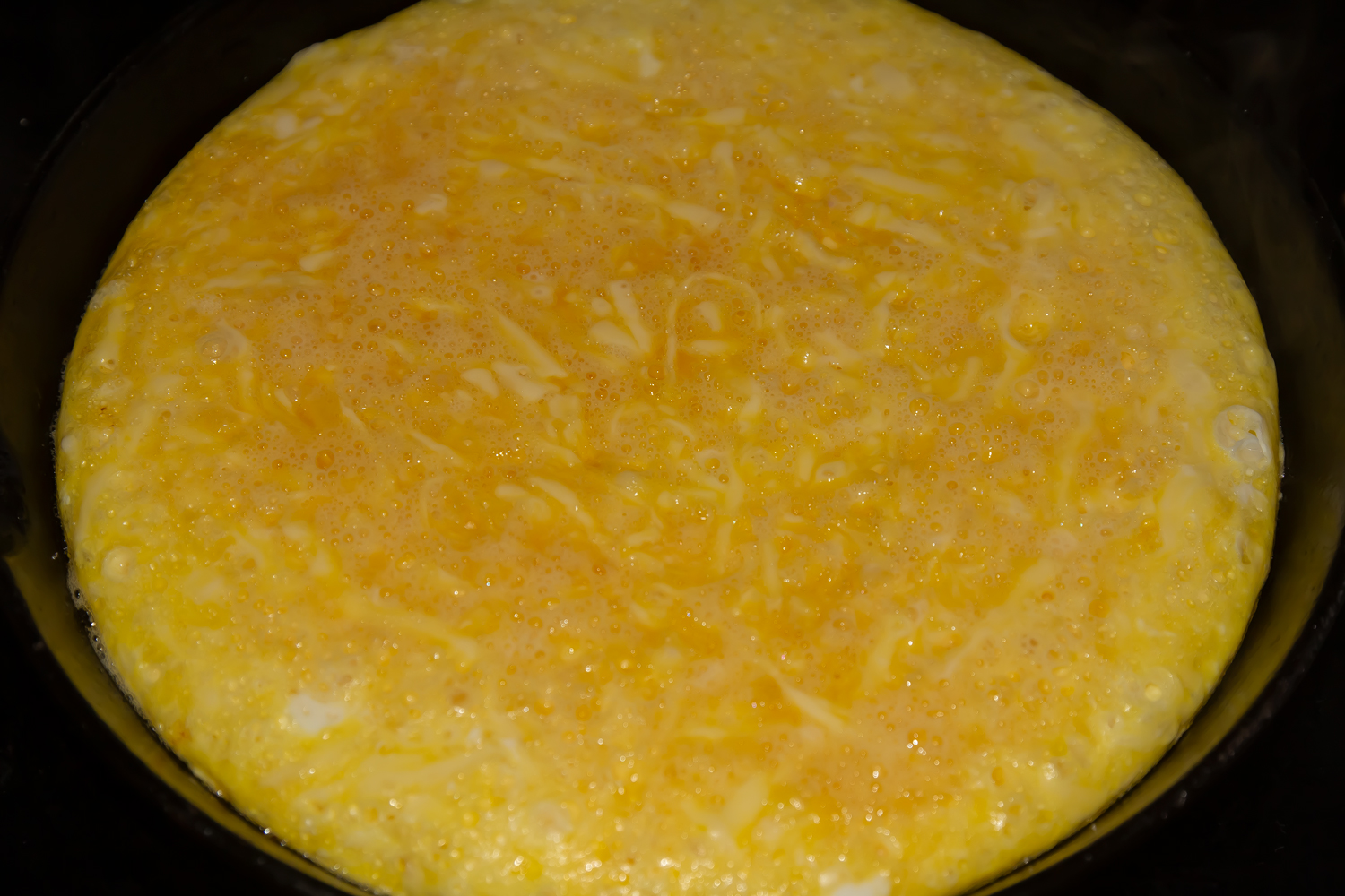 запеченный омлет по рецепту Омлет с сосисками и сыром
