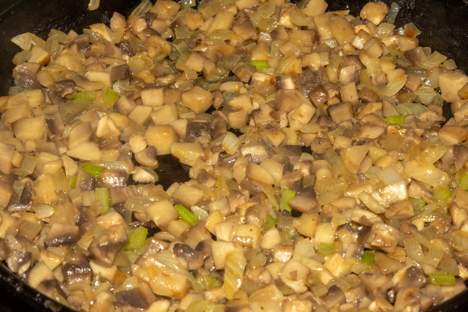 обжаренные овощи по рецепту Фаршированные кальмары под майонезом