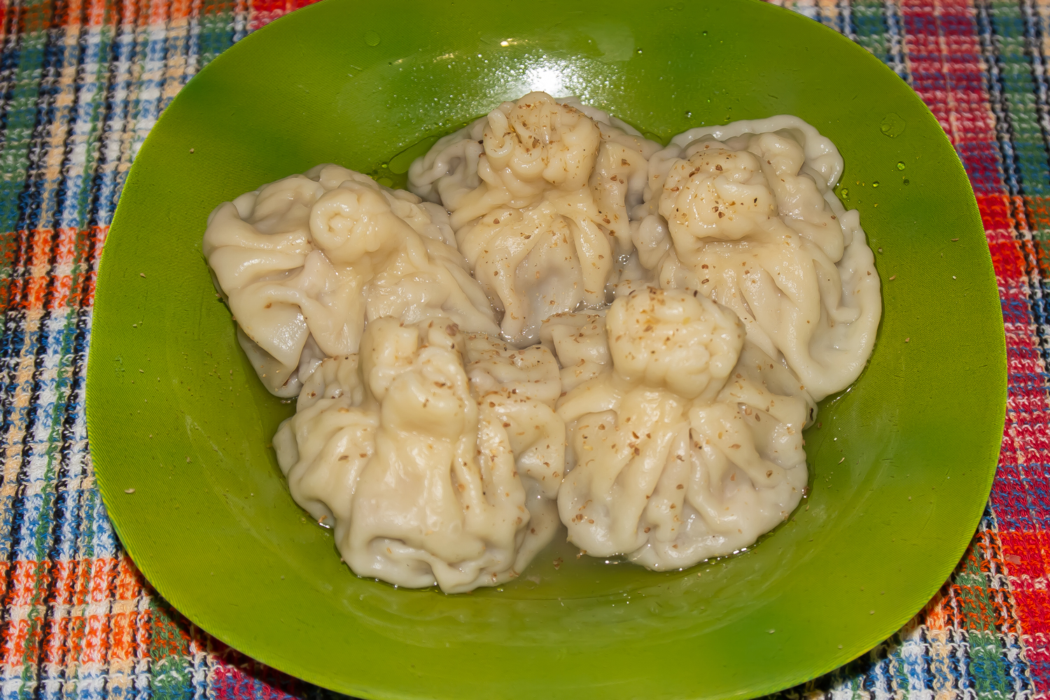 Хинкали (грузинские пельмени)