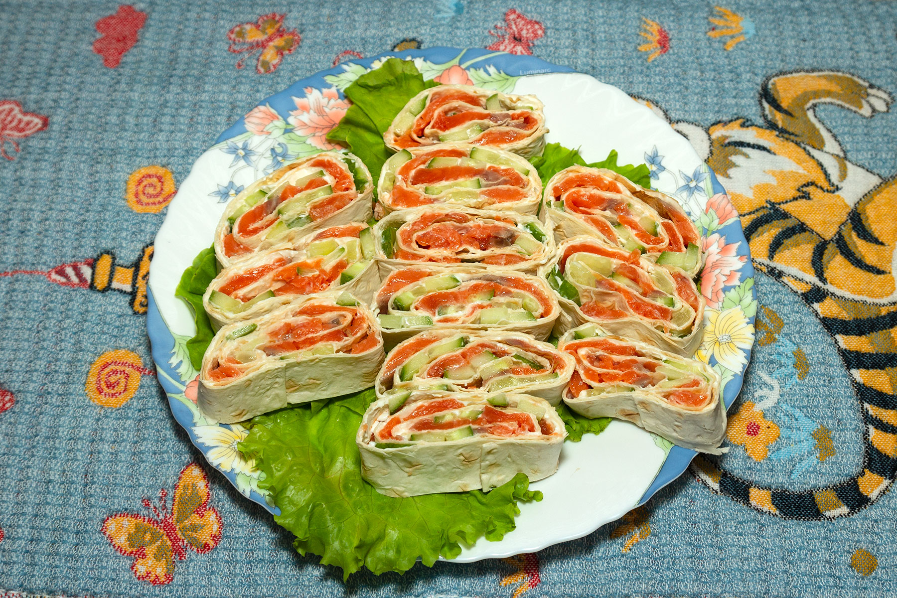 Роллы из семги