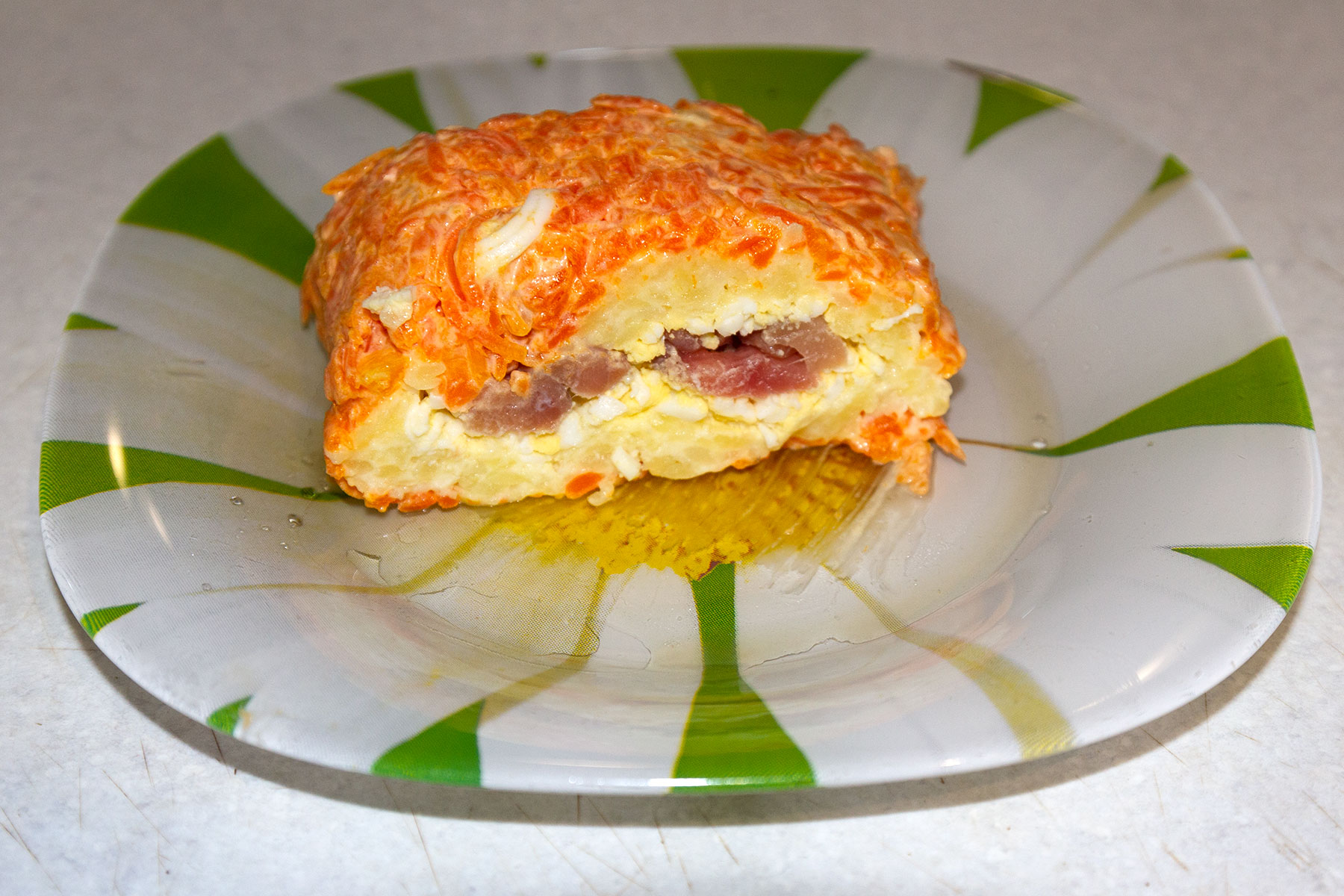 Салат-закуска "Царский рулет"