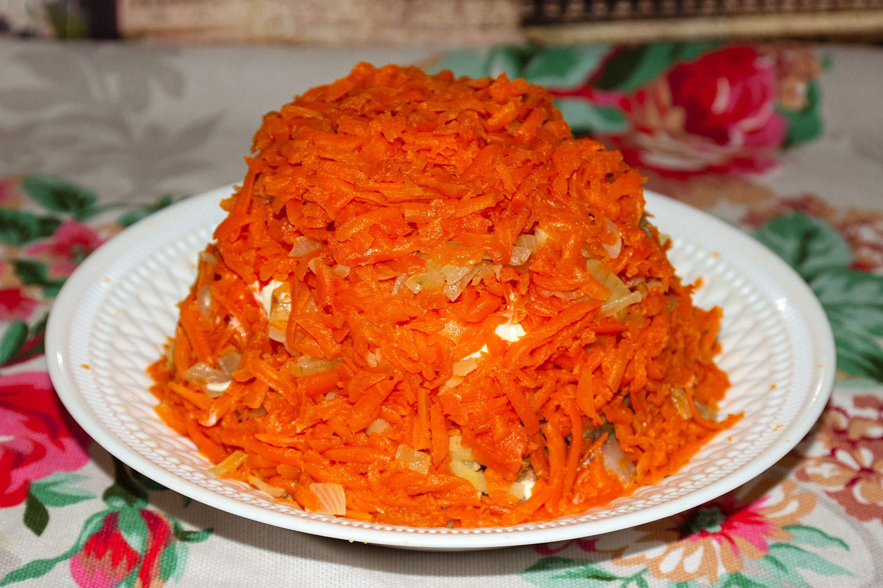 Салат "Лисья шубка"