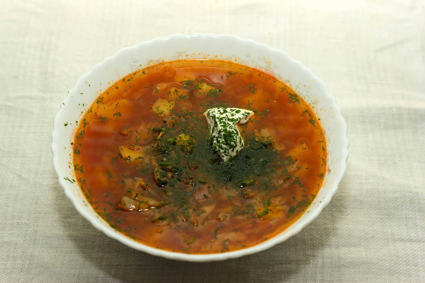 Фото к рецепту Борщ из говядины Борщ из говядины