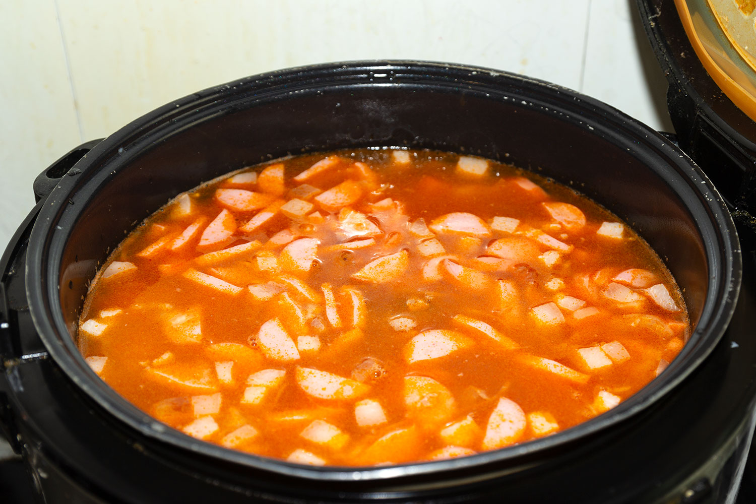 Готовьте суп в мультиварке 1 час по рецепту