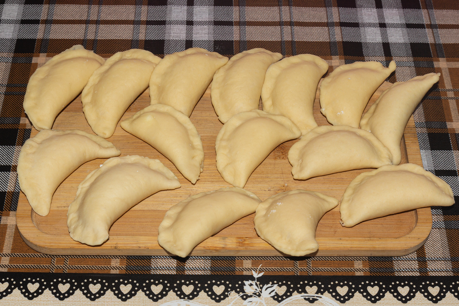 вареники по рецепту Вареники с творогом, запеченные в сметане