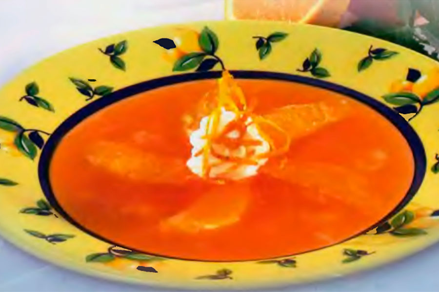 Суп из цитрусовых (2)