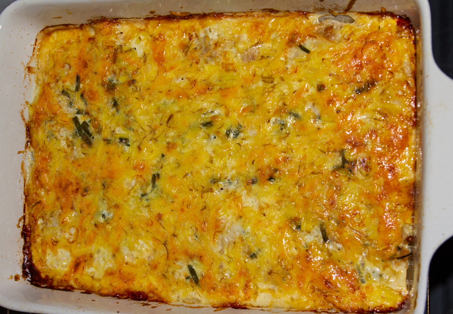 Готовая запеканка по рецепту