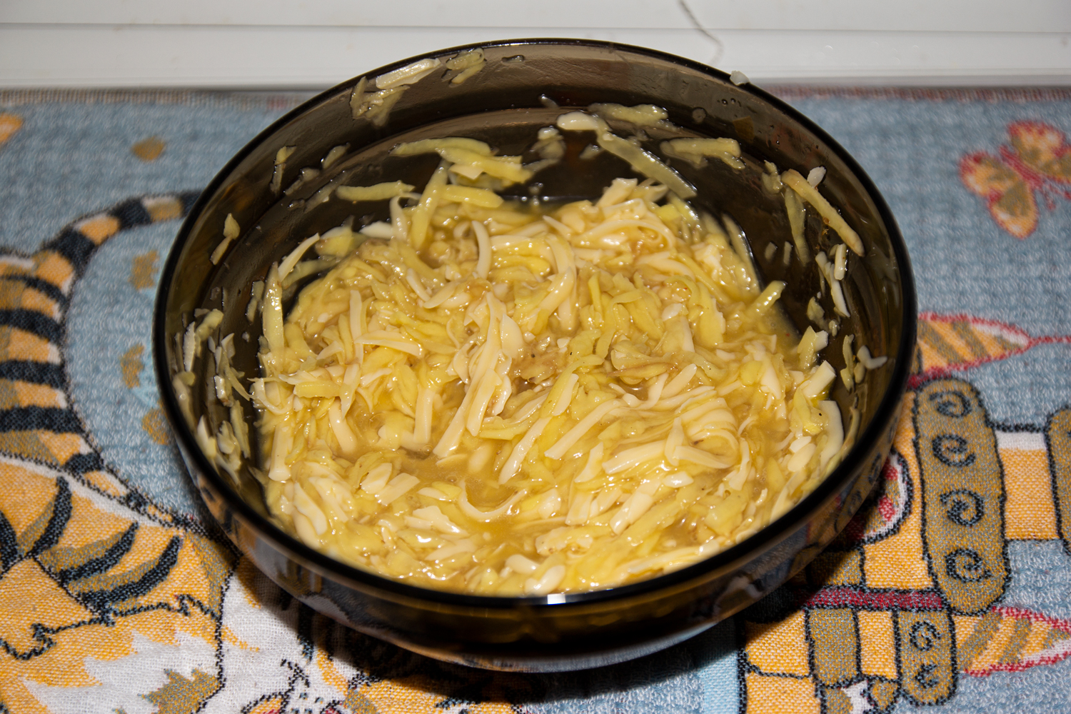 картофель со смесью по рецепту