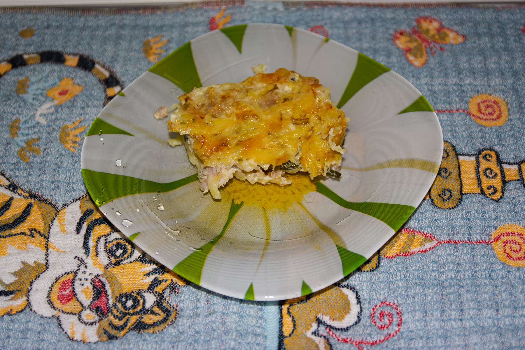 Запеканка из картофеля и мясного фарша